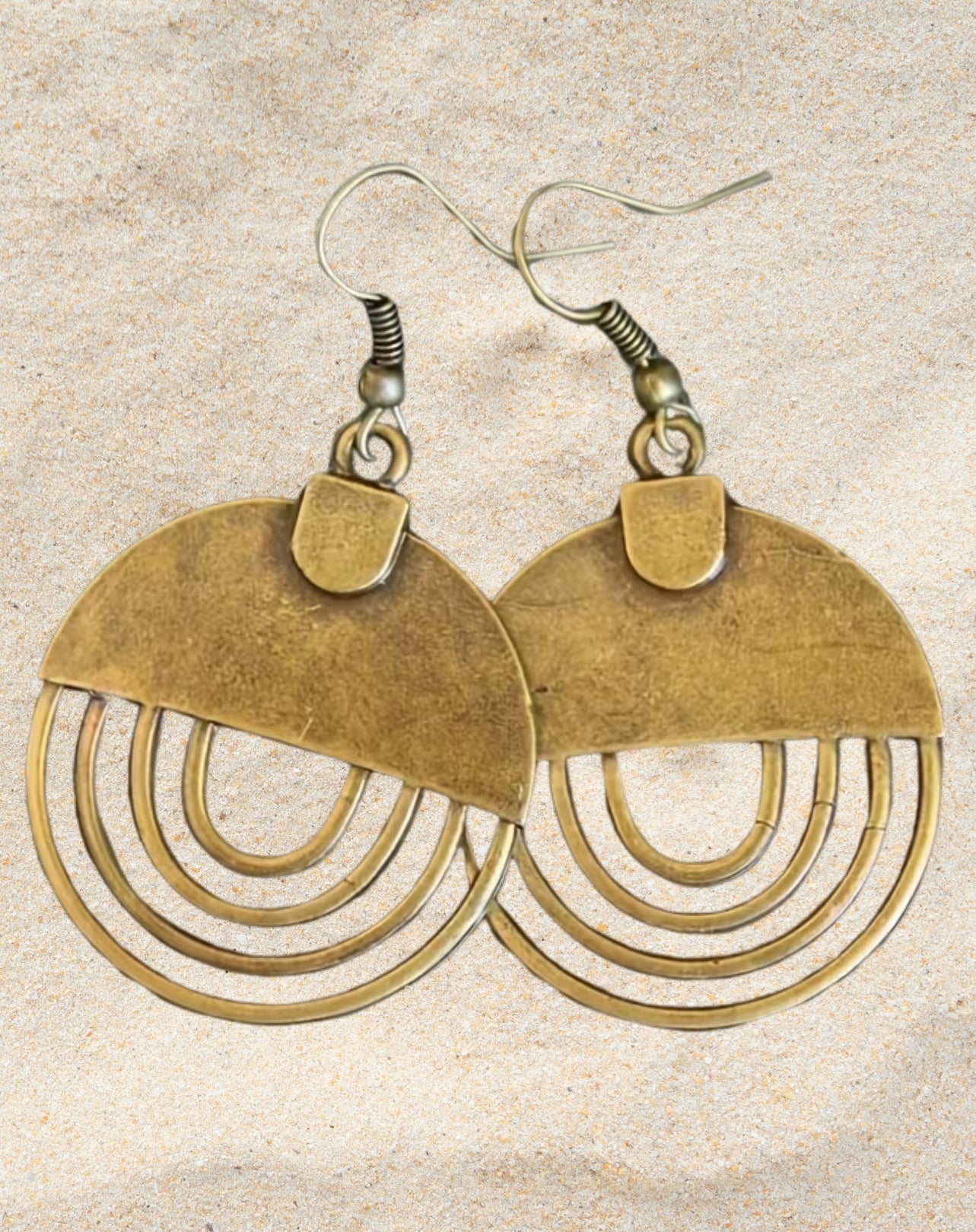 Bronze Rainbow Earrings