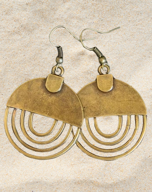 Bronze Rainbow Earrings
