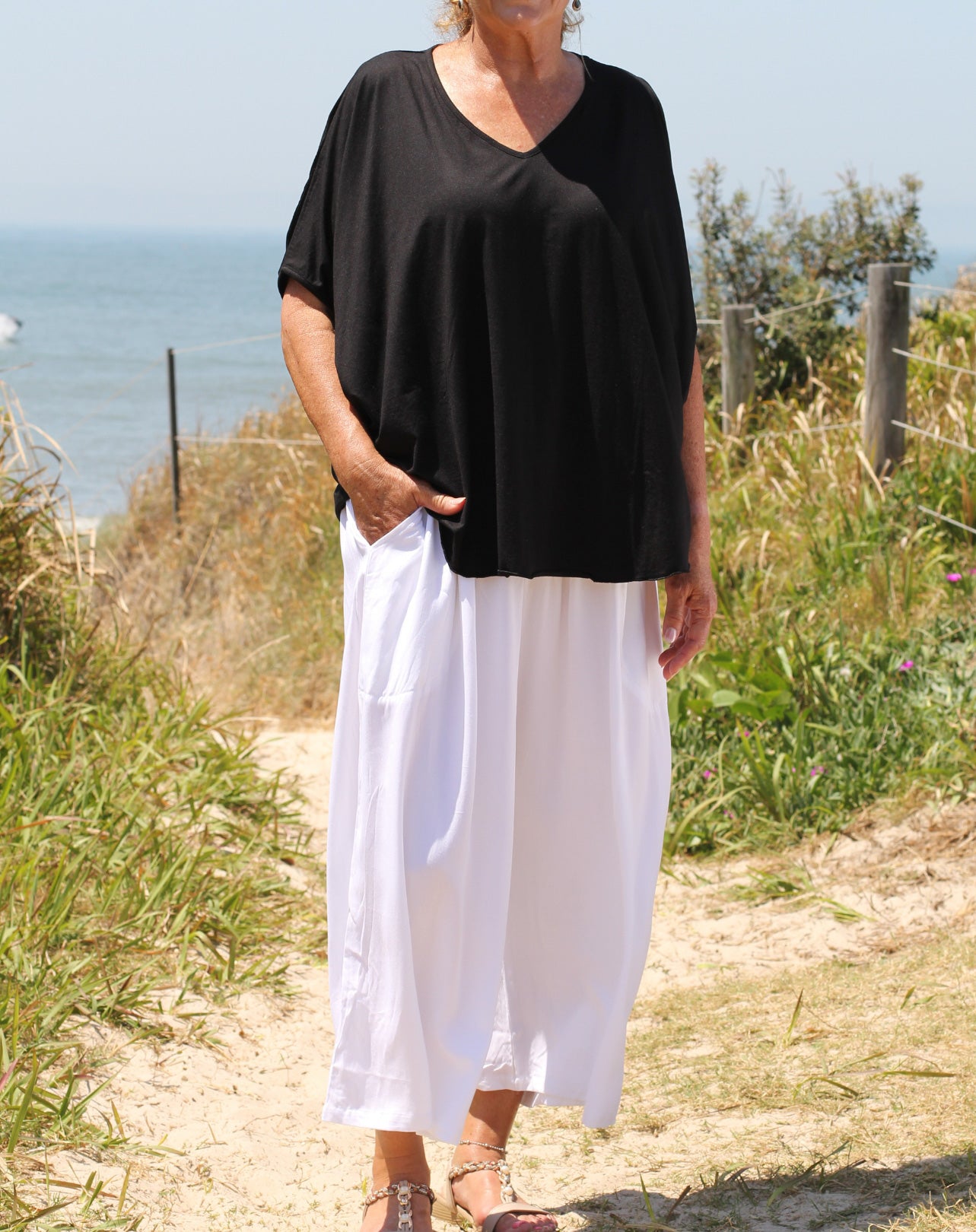 Everyday Pant in White