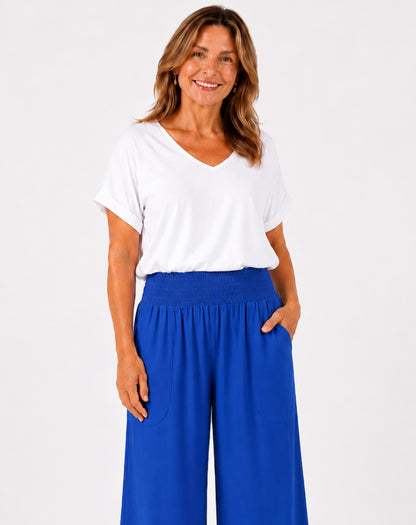 Everyday Pant in Cobalt