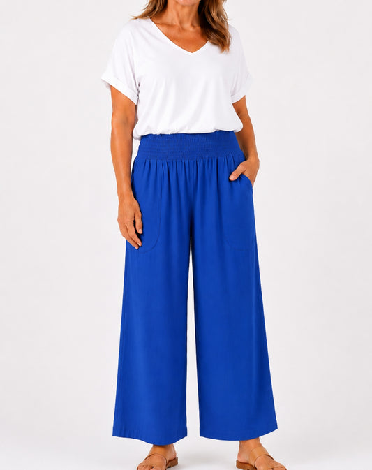 Everyday Pant in Cobalt