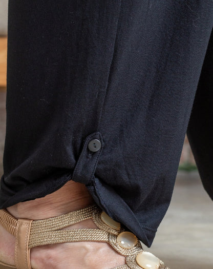 Comfort Pant In Black Modal
