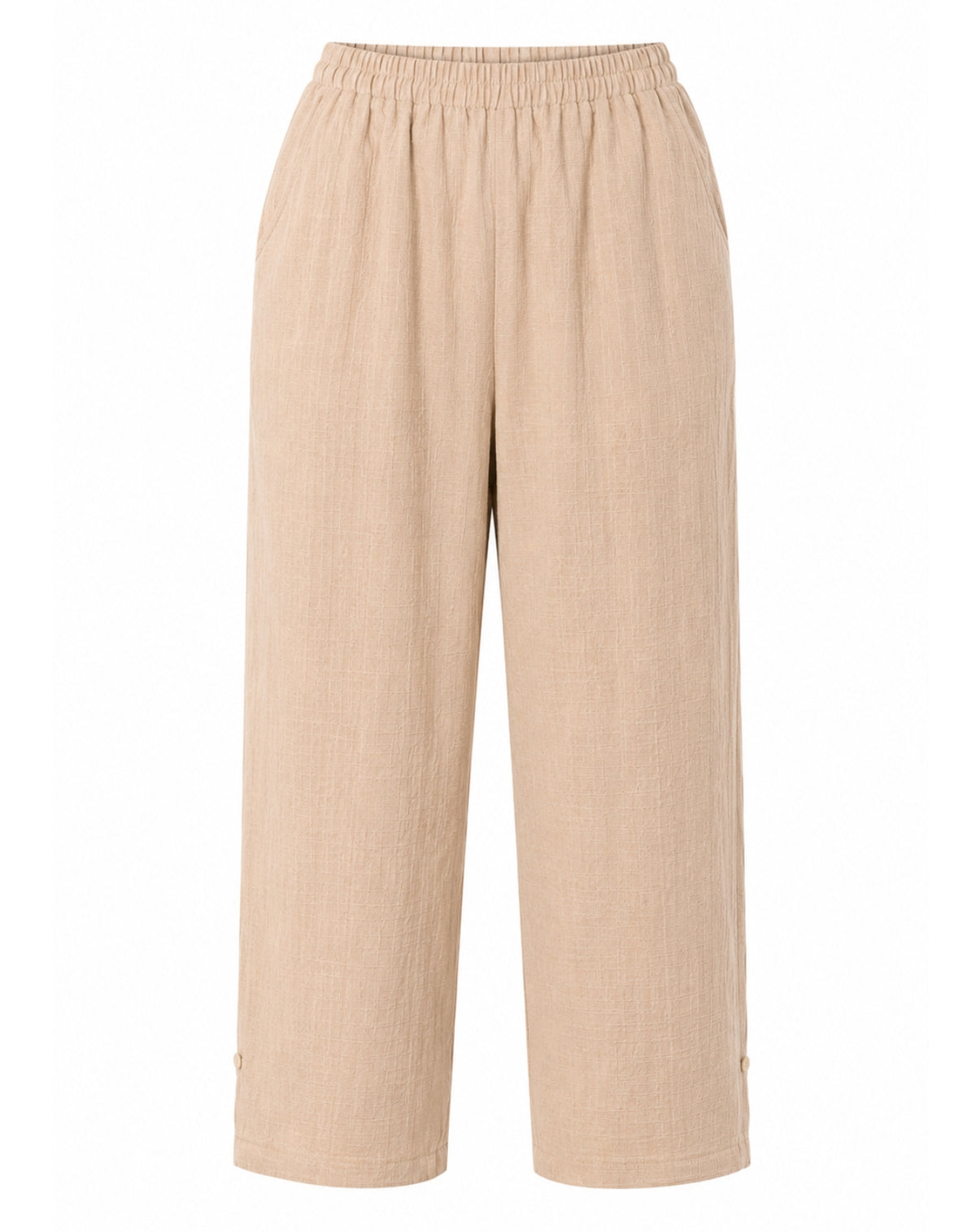 Cotton Comfort Pant In Natural