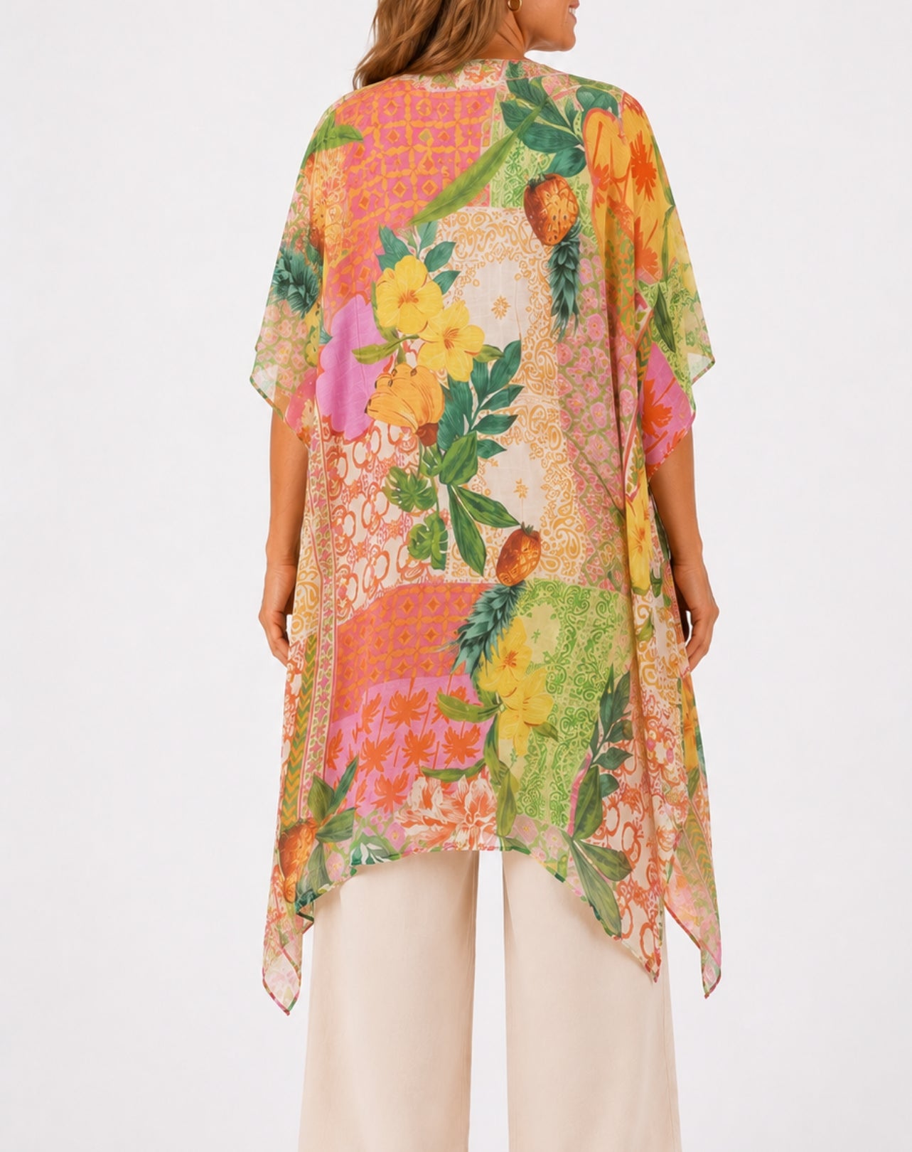 Kimono Jacket In Tropicano