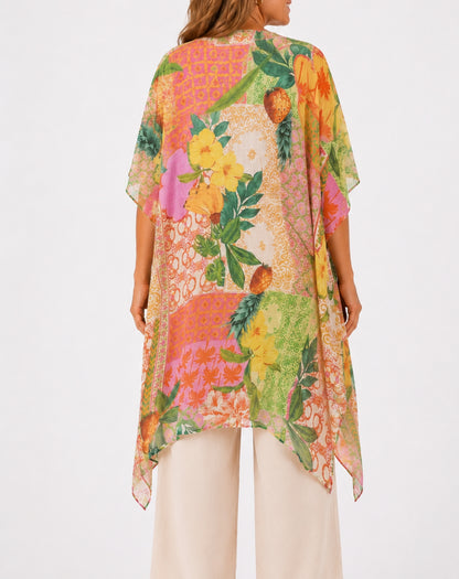 Kimono Jacket In Tropicano